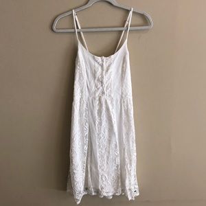 Abercrombie & Fitch White Lace Dress